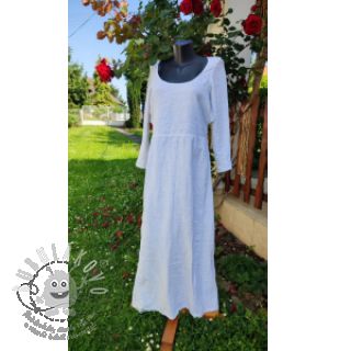 Len předepraný STONEWASHED PREMIUM white