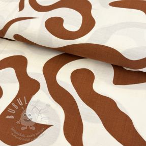 Viskóza se lnem Nina design A