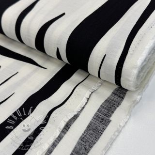 Viskóza se lnem Nina design D