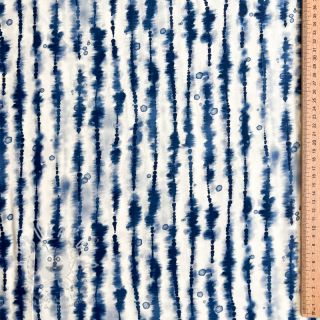 Viskóza RAYON POPLIN Tie dye design D digital print