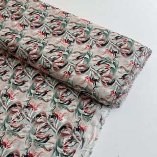 Viskóza RAYON POPLIN Diverse graphics design E digital print
