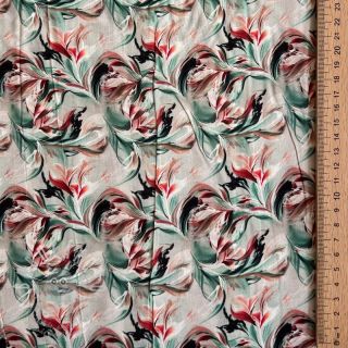 Viskóza RAYON POPLIN Diverse graphics design E digital print
