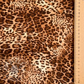 Viskóza RAYON POPLIN Jungle design B digital print