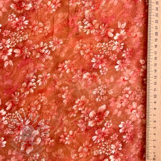 Viskóza RAYON POPLIN Mini flowers design E digital print