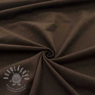 Úplet bavlna dark mocha