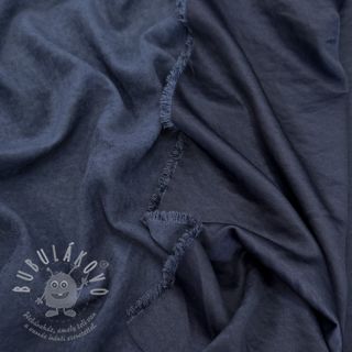 Viskóza DELUXE soft touch Cynthia navy blue
