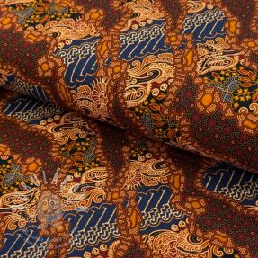 Úplet VISCOSE LYCRA HEAVY Batik design C digital print