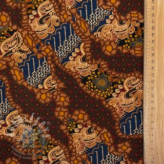 Úplet VISCOSE LYCRA HEAVY Batik design C digital print