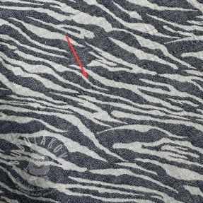 Dvojitá gázovina/mušelín Animal pattern navy II.třída