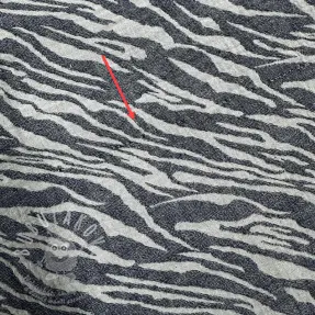 Dvojitá gázovina/mušelín Animal pattern navy II.třída