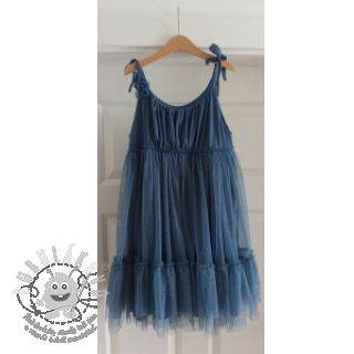 Tyl na TUTU ROYAL SPARKLE jeans silver
