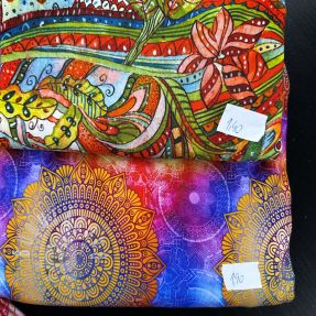 Balík látek úplet VISCOSE LYCRA 123