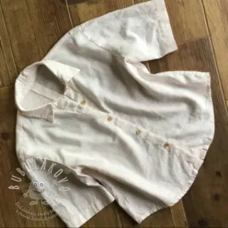 Len předepraný 170 g ecru