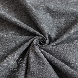 Len s bavlnou Lico black