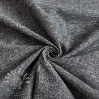 Len s bavlnou Lico black
