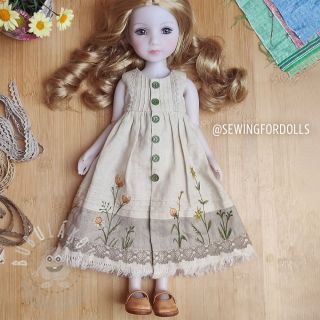 Len předepraný 170 g beige