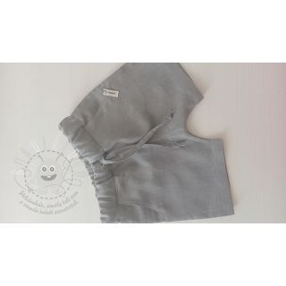 Len předepraný 170 g grey
