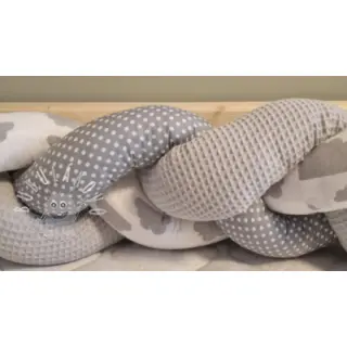 Bavlna s vaflovou vazbou grey