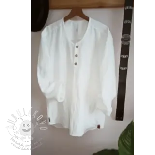 Len předepraný ecru