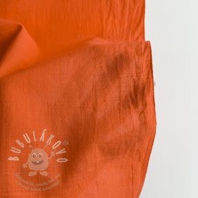 Bavlněná látka se lnem orange II.třída