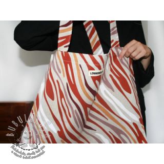 Dekorační látka Linenlook Zebra Mix