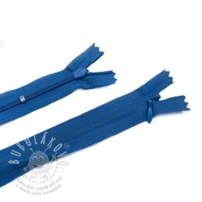 Zip skrytý nedělitelný 25 cm cobalt