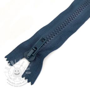 Zip kostěný dělitelný 70 cm marine