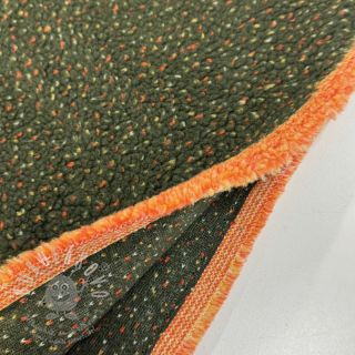 Fleece TEDDY TWEED - ARMY GREEN