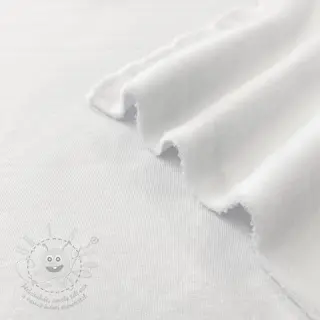 Teplákovina počesaná JOGGING white