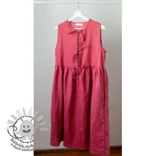 Len předepraný 170 g rose pink