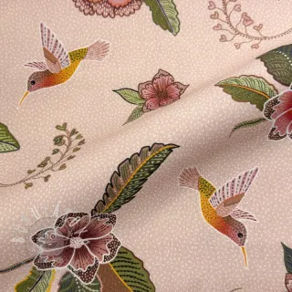 Dekorační látka Floral Kolibri Art digital print