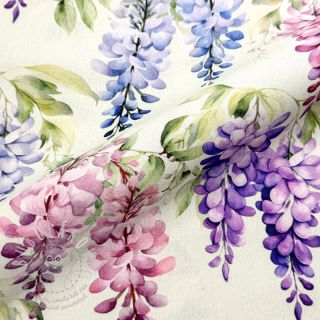 Dekorační látka Serene Wisteria Charm digital print