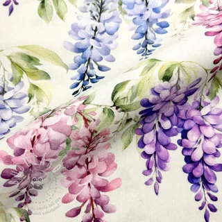 Dekorační látka Serene Wisteria Charm digital print