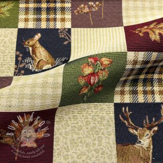 Dekorační látka GOBELIN PREMIUM Rustic Nature Patch
