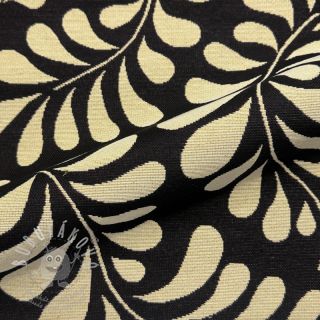 Dekorační látka GOBELIN PREMIUM Drop Wave Branch design A