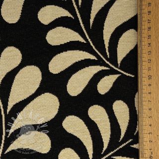 Dekorační látka GOBELIN PREMIUM Drop Wave Branch design A