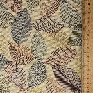 Dekorační látka GOBELIN PREMIUM Stitch Sketch Leaf