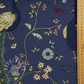 Dekorační látka GOBELIN PREMIUM Peacock Garden Dream