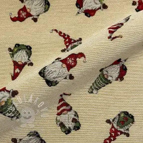 Dekorační látka GOBELIN PREMIUM Tomte Holiday Joy