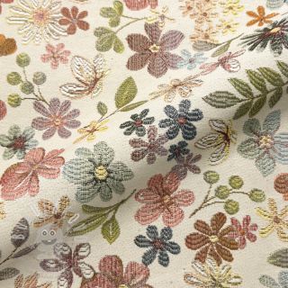 Dekorační látka GOBELIN Indian Daisy Tapestry