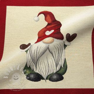 Dekorační látka GOBELIN PREMIUM Tomte joyful Wishes PANEL
