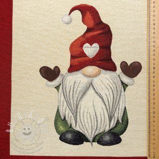 Dekorační látka GOBELIN PREMIUM Tomte joyful Wishes PANEL