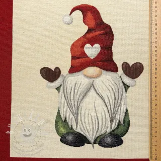 Dekorační látka GOBELIN PREMIUM Tomte joyful Wishes PANEL