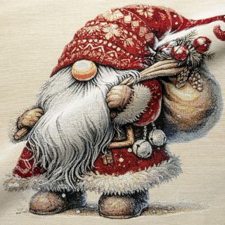 Dekorační látka GOBELIN PREMIUM Happy Gnome PANEL