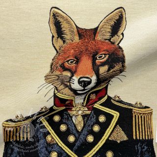 Dekorační látka GOBELIN PREMIUM Fox Admiral Statue PANEL