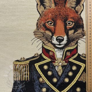 Dekorační látka GOBELIN PREMIUM Fox Admiral Statue PANEL