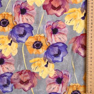 Viskóza RADIANCE Flower Elia digital print