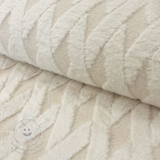 Umělá kožešina TEDDY ecru