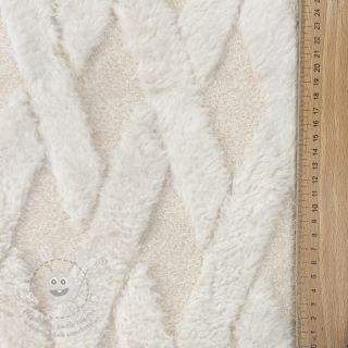 Umělá kožešina TEDDY ecru