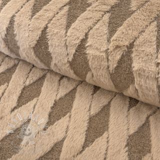 Umělá kožešina TEDDY brown